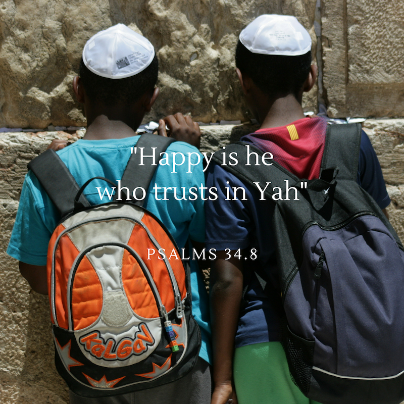 _Happy is He who trusteth in Yah_