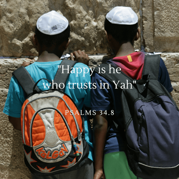 _Happy is He who trusteth in Yah_